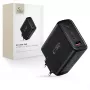 TECH-PROTECT NC140W-GAN 4-portová sieťová nabíjačka PD 140W / QC3.0 čierna