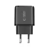 TECH-PROTECT NCA45W-GAN 2-portová sieťová nabíjačka PD 45W / QC3.0 + USB-C kábel čierna