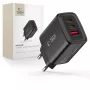 TECH-PROTECT NCA65W-GAN 3-portová sieťová nabíjačka PD 65W / QC3.0 čierna