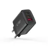 TECH-PROTECT NCA65W-GAN 3-portová sieťová nabíjačka PD 65W / QC3.0 čierna