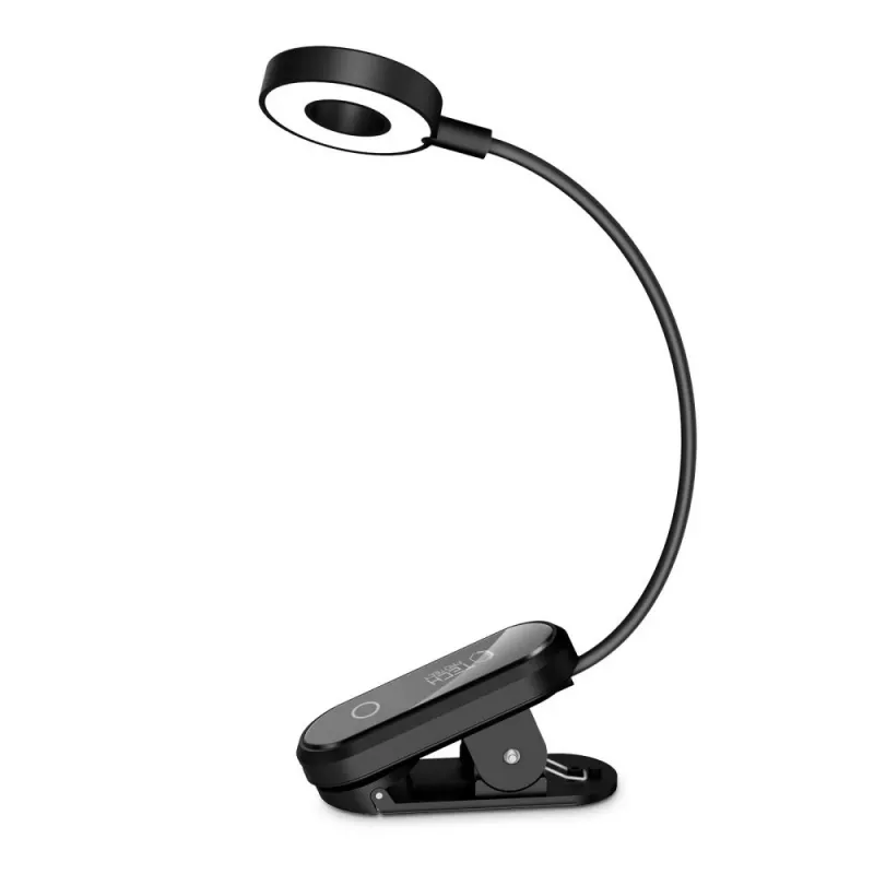TECH-PROTECT LL100 čítacia lampa s klipom čierna