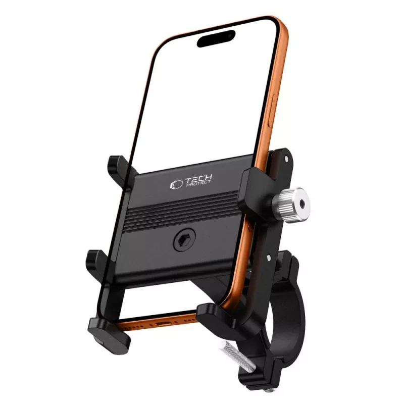 TECH-PROTECT V5 univerzálny držiak na bicykel na riadidlá a predstavec čierny