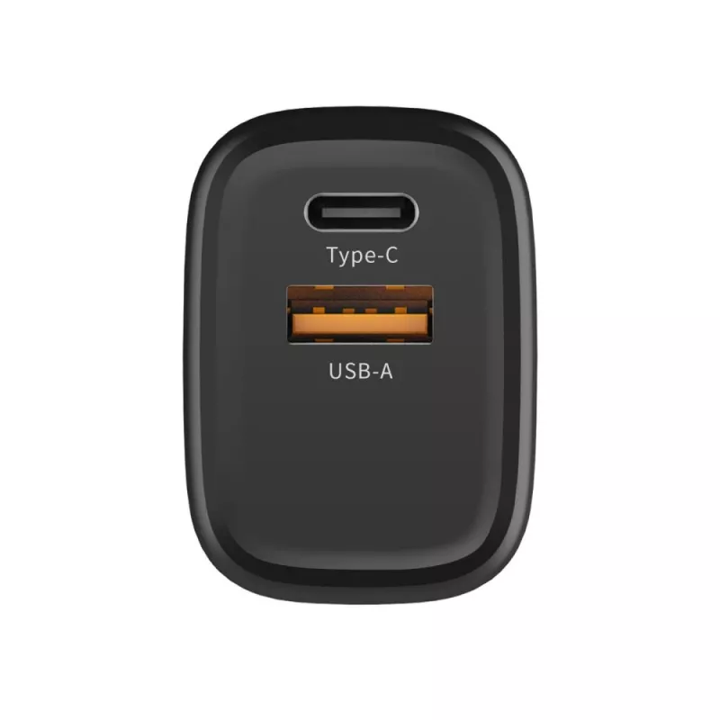 TECH-PROTECT NCA65W-GAN 2-portová sieťová nabíjačka PD 65W / QC3.0 čierna
