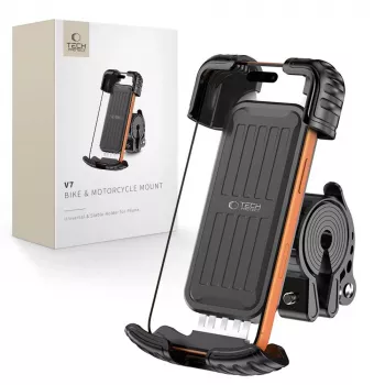 TECH-PROTECT V7 univerzálny držiak na bicykel a motocykel čierny