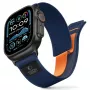 TECH-PROTECT NYLON ELITE APPLE WATCH 8 / 9 / 10 / 11 / SE / ULTRA (44 / 45 / 46 / 49 MM) NAVY/ORANGE