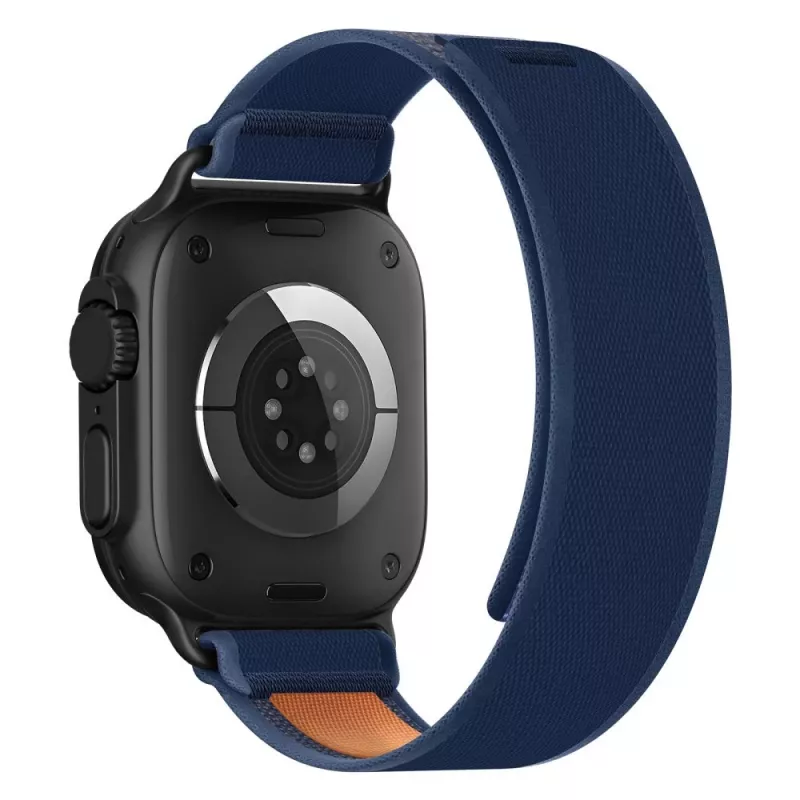 TECH-PROTECT NYLON ELITE APPLE WATCH 8 / 9 / 10 / 11 / SE / ULTRA (44 / 45 / 46 / 49 MM) NAVY/ORANGE