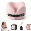 TECH-PROTECT COMFORTREST TRAVEL cestovný vankúš na krk ružový