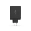 TECH-PROTECT NC200W-GAN 4-portová sieťová nabíjačka PD 200W / QC3.0 čierna