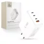 TECH-PROTECT NC200W-GAN 4-portová sieťová nabíjačka PD 200W / QC3.0 biela