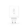 TECH-PROTECT NC200W-GAN 4-portová sieťová nabíjačka PD 200W / QC3.0 biela