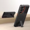 TECH-PROTECT Kevlar Aura MagSafe puzdro pre Samsung Galaxy S26, čierne/oranžové