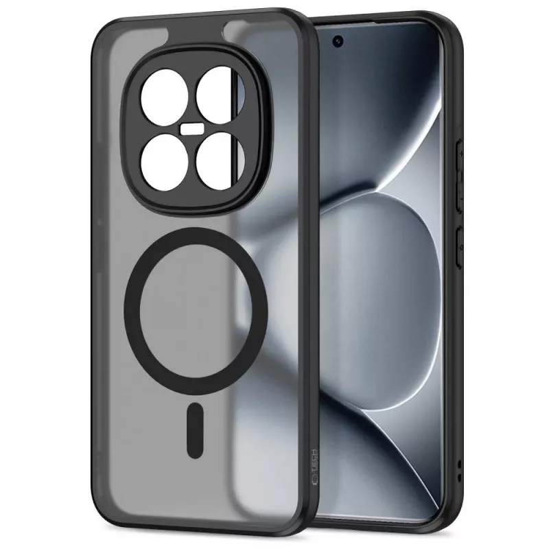 Tech-Protect Magmat Magsafe Xiaomi Poco M8 Pro / Redmi Note 15 Pro+ Plus 5G matná čierna