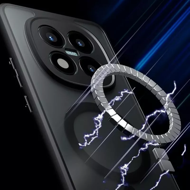 Tech-Protect Magmat Magsafe Xiaomi Poco M8 Pro / Redmi Note 15 Pro+ Plus 5G matná čierna