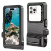 TECH-PROTECT IPX8 PRO univerzálne potápačské vodotesné puzdro sivá/čierna