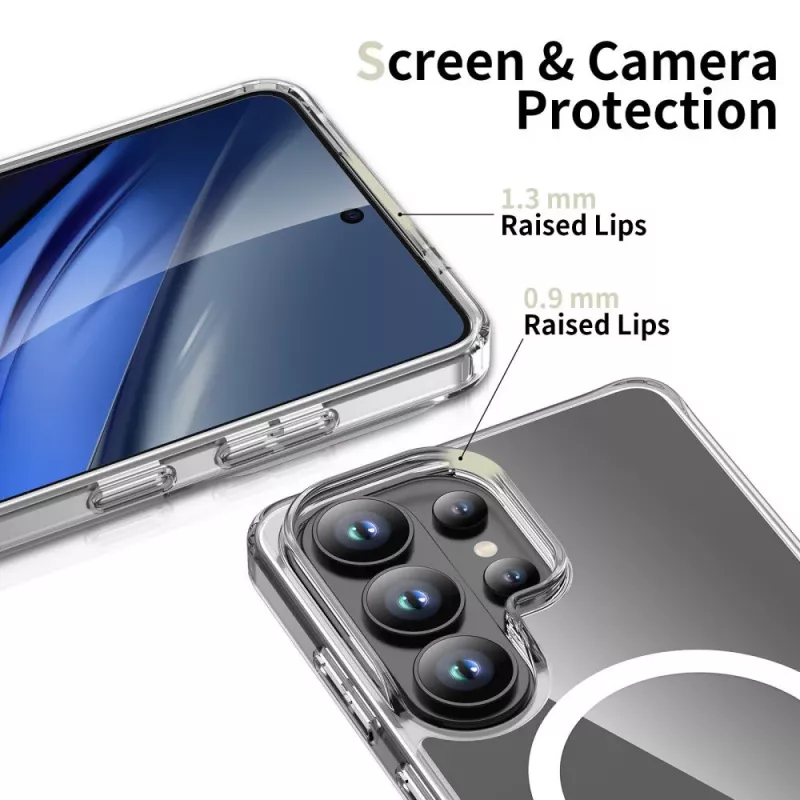 Tech-Protect Flexair Hybrid Magsafe Galaxy S26 Ultra číra