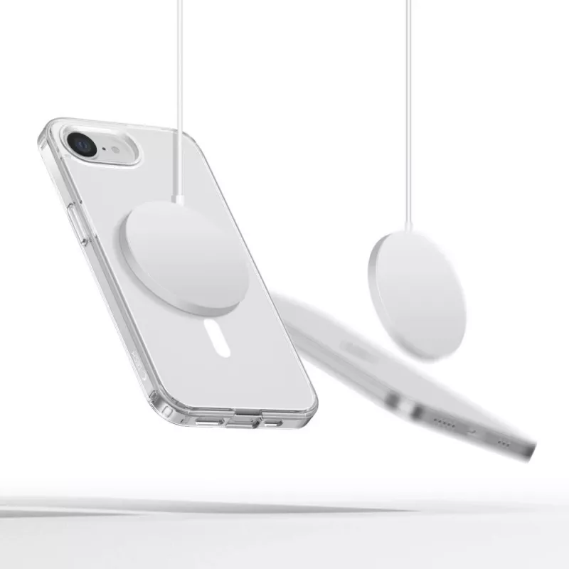 Tech-Protect Flexair Hybrid MagSafe Case pre Apple iPhone 16E/17E, transparentná