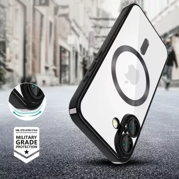 Tech-Protect MagFlex MagSafe iPhone 16E lesklá čierna