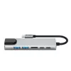 TECH-PROTECT HB02 HUB adaptér 6-in-1 USB-C + USB 2.0 + USB 3.0 + HDMI 4K 30Hz + RJ45 + PD 100W Space Grey