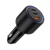 TECH-PROTECT CC04 3-portová autonabíjačka PD 130W čierna