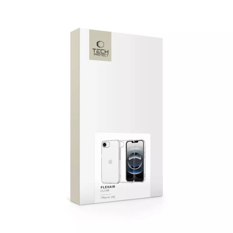 Tech-Protect Flexair iPhone 16E/17E číra