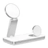 TECH-PROTECT QI15W-A47 3v1 magnetická MagSafe bezdrôtová nabíjačka biela