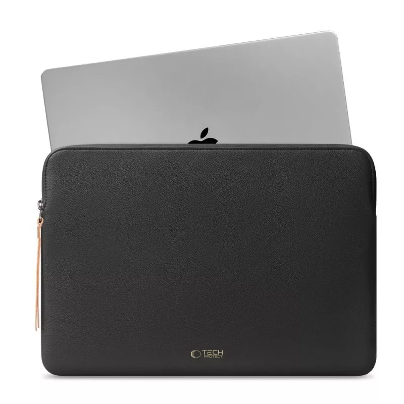 Tech-Protect Fleece puzdro na notebook 13-14 palcov čierne