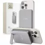 TECH-PROTECT PB15 LIFEMAG MagSafe powerbanka 10000mAh vesmírna sivá