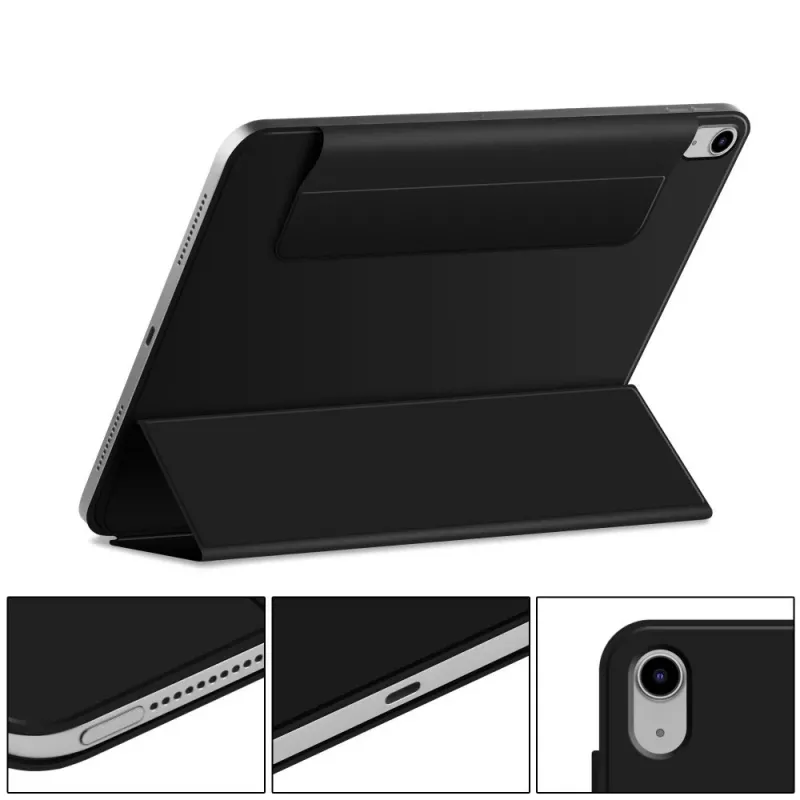 Tech-Protect Smartcase magnetické puzdro pre iPad 10,9 palca (10. generácia 2022) / iPad 11 palcov (2025) - čierne