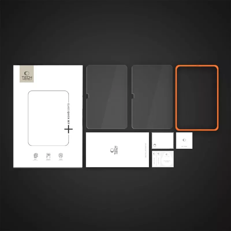 Tech-Protect Easy Set+ pre Apple iPad 10,9 palca 10. generácia (2022) / 11 palcov 11. generácia (2025) priehľadné - 2 kusy