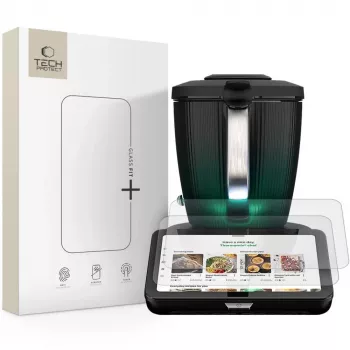 TECH-PROTECT Glass Fit+ 2 balenie tvrdené sklo ochranná fólia displeja pre Vorwerk Thermomix TM7 priehľadná