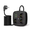 TECH-PROTECT PCS3X4 predlžovacia zásuvka 2 USB & 2 Type-C & 3 zásuvky 200cm čierna