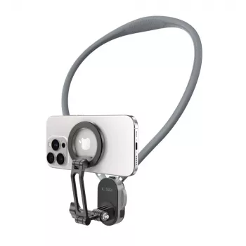 TECH-PROTECT AC200 Magnetic MagSafe & GoPro & DJI držiak na krk Crayon Grey