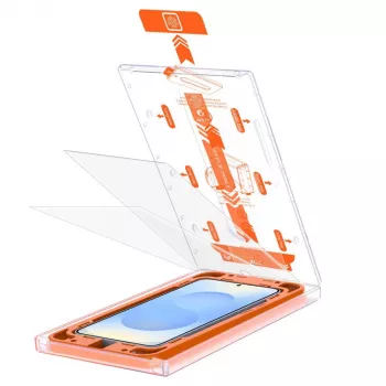 TECH-PROTECT Quick Set+ tvrdené sklo ochranná fólia displeja 2 balenie pre Samsung Galaxy S24 / S25, číra