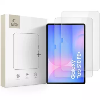Tech-Protect Glass Fit+ pancierové sklo ochranná fólia displeja pre Samsung Galaxy Tab S10 FE+ 13.1 X620 / X626B – transparentná – 2 balenie