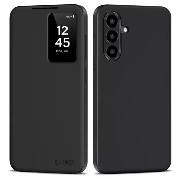 Tech-Protect Smart Wallet Puzdro typu peňaženka pre Samsung Galaxy A56 5G, Matné čierne