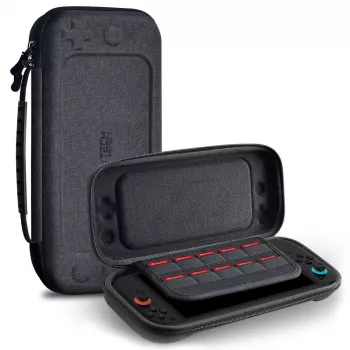 TECH-PROTECT pevné puzdro pre Nintendo Switch 2, tmavosivá
