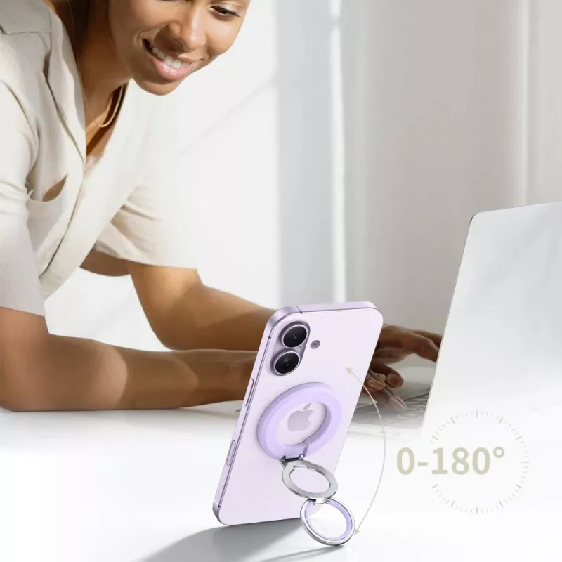 TECH-PROTECT MMR500 Magnetic MagSafe telefónny krúžok mauve