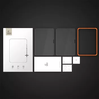 TECH-PROTECT Easy Set+ 2 balenie tvrdené sklo ochranná fólia displeja pre iPad Air 11 palcov 6/7/8 (2024-2026) číra