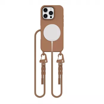 Tech-Protect Magnecklage MagSafe puzdro pre iPhone 16 Pro Max hnedá