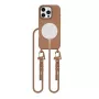 Tech-Protect Magnecklage MagSafe puzdro pre iPhone 16 Pro Max hnedá