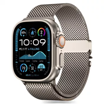 TECH-PROTECT Milano Apple Watch 8 / 9 / 10 / 11 / SE / Ultra (44 / 45 / 46 / 49 mm) titánový náramok