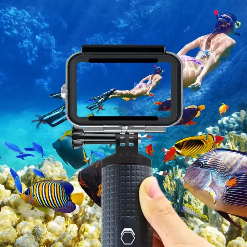 TECH-PROTECT GA200 vodotesné puzdro pre GoPro Hero 9 / 10 / 11 / 12 / 13 - Clear
