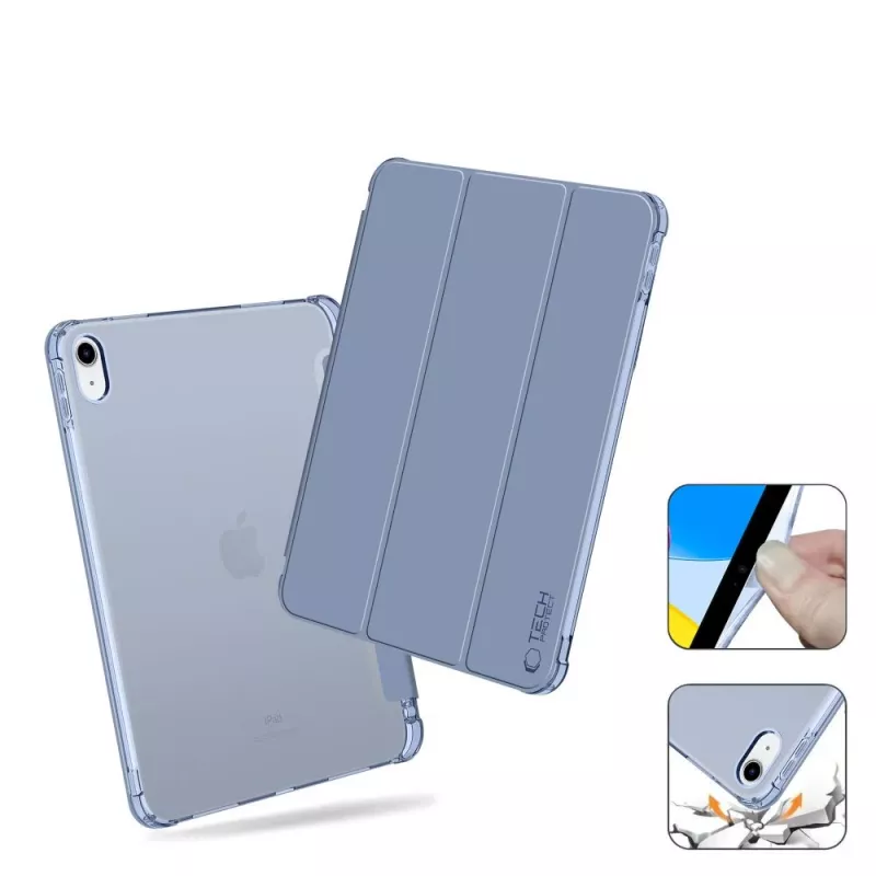 Tech-Protect SmartCase Pen Hybrid pre iPad 10,9 palcov 10. generácia (2022) / 11 palcov (2025) modrá