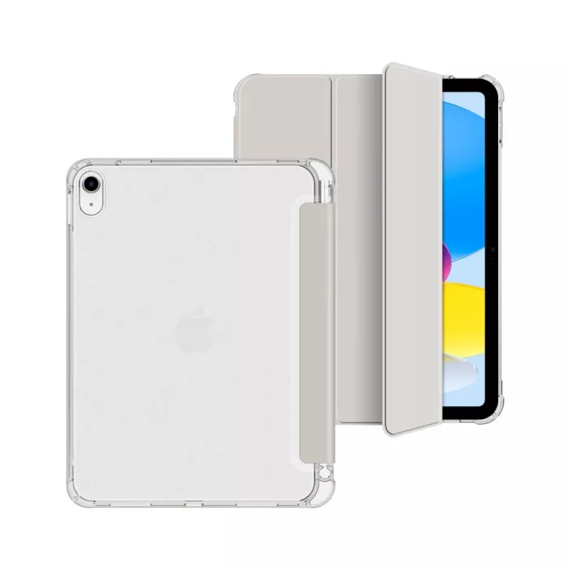 Tech-Protect SC Pen Hybrid Hybridné puzdro pre iPad 10.9 (10th Gen, 2022) / iPad 11 (2025), Strieborné