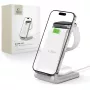 TECH-PROTECT QI15W-A36 3-in-1 bezdrôtová nabíjačka pre Apple biela
