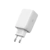 TECH-PROTECT NC45W-GAN 2-portová sieťová nabíjačka PD 45W + USB-C kábel biela
