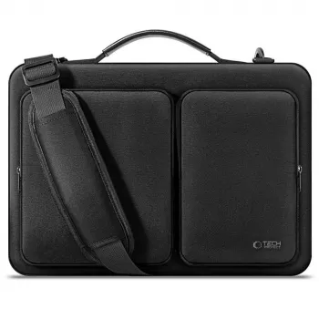 Tech-Protect Defender puzdro na notebook 15-16 palcov čierne