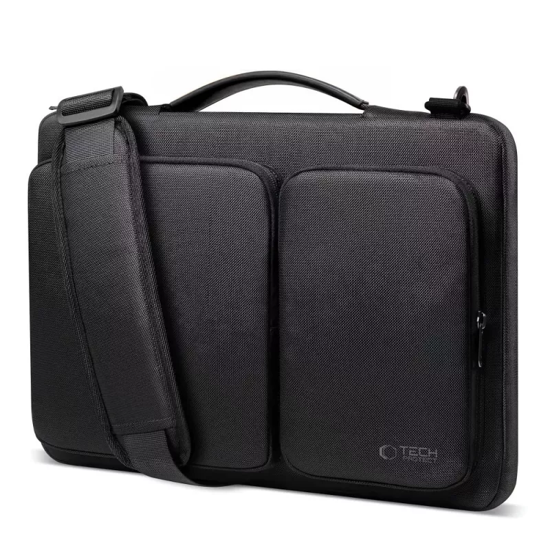 Tech-Protect Defender puzdro na notebook 15-16 palcov čierne