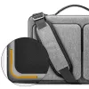 Tech-Protect Defender taška na notebook 15-16 palcov sivá
