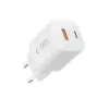 TECH-PROTECT NCM33 2-portová sieťová nabíjačka PD 33W / QC3.0 biela